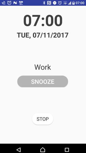Simple alarm