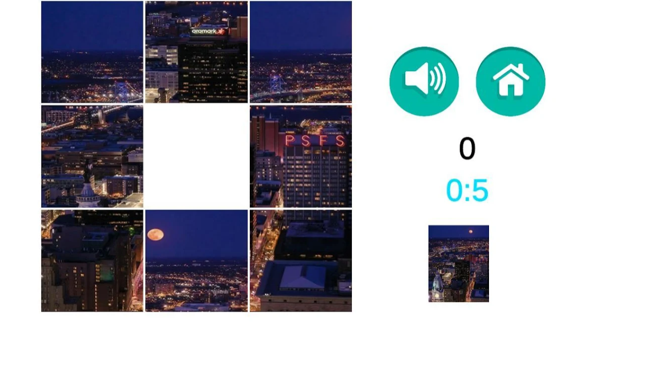 Скачать Ski Puzzle: Android Головоломки игра на телефон и планшет.