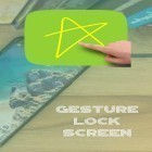 С приложением  для Android скачайте бесплатно Gesture lock screen на телефон или планшет.