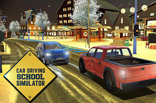 Скачайте Мультиплеер игру Car driving school simulator для iPad.