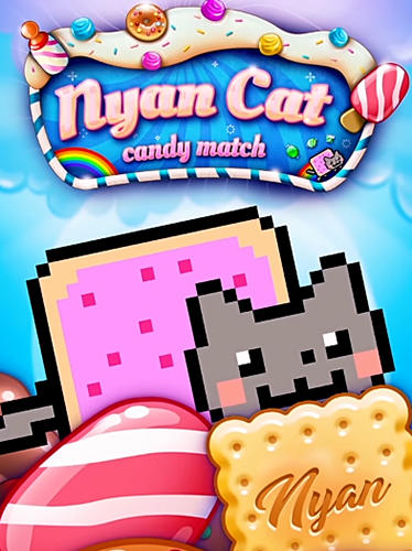 Скачайте игру Nyan cat: Candy match для iPad.