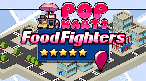 Скачайте Аркады игру Pop karts food fighters для iPad.