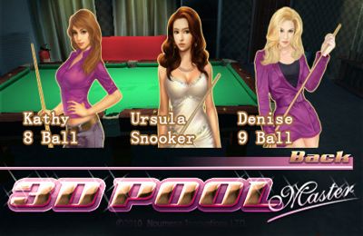 Скачайте Online игру 3D Pool Master для iPad.