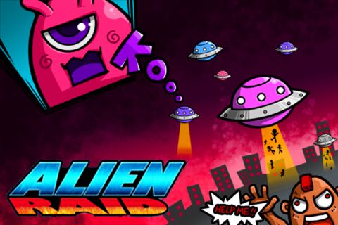 Скачать Alien raid на iPhone iOS 4.0 бесплатно.