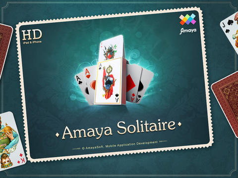 Скачайте Настольные игру Amaya Solitaire: Spider, Klondike, Free Cell для iPad.