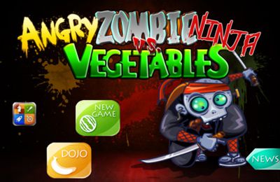Angry Zombie Ninja VS. Vegetables