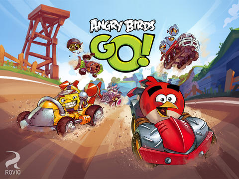 Скачать Angry Birds Go! на iPhone iOS 6.0 бесплатно.