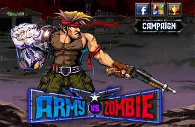 Скачать Army Vs Zombie на iPhone iOS 5.1 бесплатно.