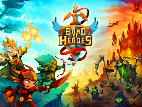 Скачайте Online игру Band of Heroes: Battle for Kingdoms для iPad.