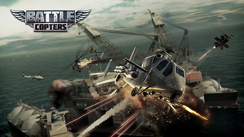 Скачайте Стрелялки игру Battle copters для iPad.