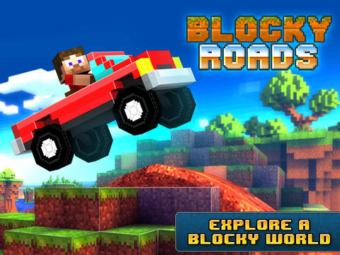 Скачать Blocky Roads на iPhone iOS 5.1 бесплатно.
