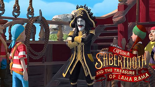 Скачайте Бродилки (Action) игру Captain Sabertooth and the treasure of Lama Rama для iPad.