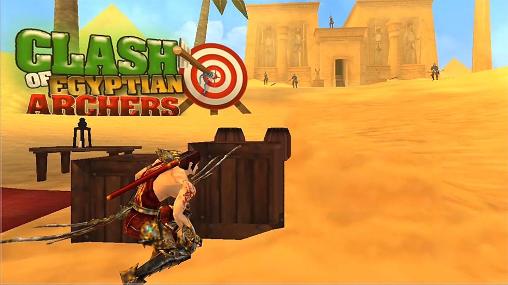 Скачайте Стрелялки игру Clash of Egyptian archers для iPad.