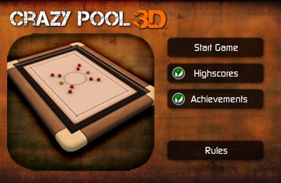 Скачайте Настольные игру Crazy Pool 3D для iPad.