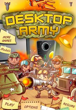 Скачайте Стрелялки игру Desktop Army для iPad.