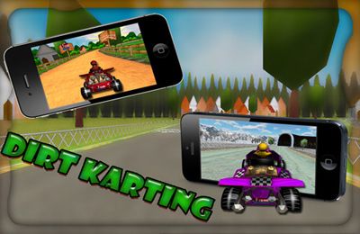 Скачайте Гонки игру Dirt Karting для iPad.