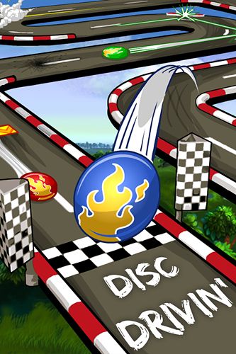 Скачайте Online игру Disc drivin' для iPad.