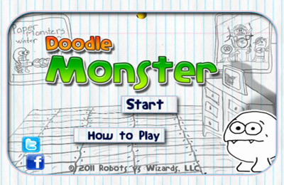Скачать Doodle Monster на iPhone iOS 3.0 бесплатно.