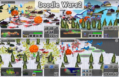 Скачать Doodle Wars 2: Counter Strike Wars на iPhone iOS 3.0 бесплатно.