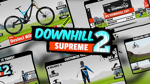 Скачайте Спортивные игру Downhill supreme 2 для iPad.