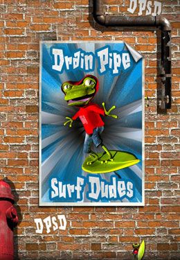 Скачайте Бродилки (Action) игру Drain Pipe Surf Dudes для iPad.