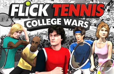 Скачайте Мультиплеер игру Flick Tennis: College Wars для iPad.