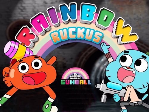 Скачайте Русский язык игру Gumball: Rainbow ruckus для iPad.