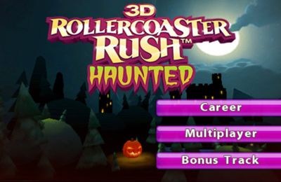 Скачайте Гонки игру Haunted 3D Rollercoaster Rush для iPad.