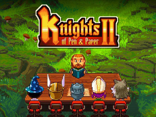 Скачайте Ролевые (RPG) игру Knights of pen and paper 2 для iPad.