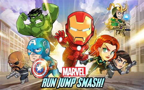 Marvel: Run, jump, smash!