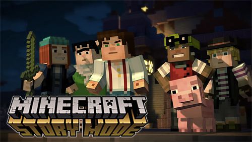 Скачайте Бродилки (Action) игру Minecraft: Story mode для iPad.