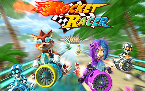 Скачайте Гонки игру Rocket racer для iPad.