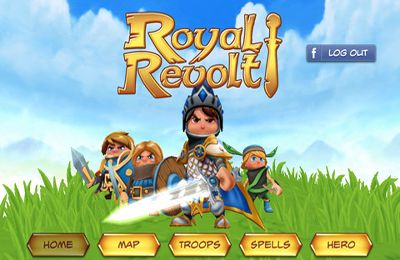 Скачать Royal Revolt! на iPhone iOS 5.0 бесплатно.