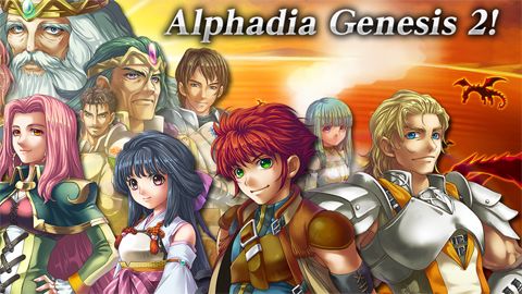 Скачайте Online игру RPG Alphadia genesis 2 для iPad.
