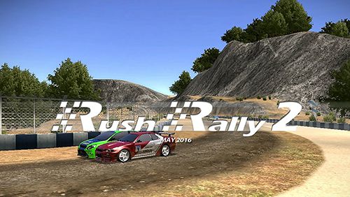 Скачайте Гонки игру Rush rally 2 для iPad.