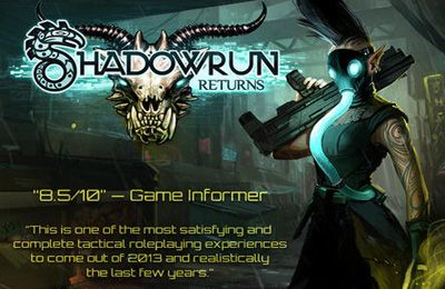 Скачайте Ролевые (RPG) игру Shadowrun Returns для iPad.
