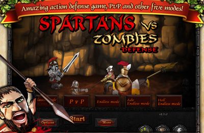 Скачайте Online игру Spartans vs Zombies Defense для iPad.