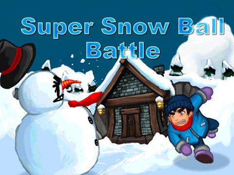 Скачайте Стрелялки игру Super snow ball battle для iPad.