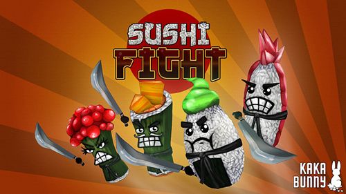 Скачайте Мультиплеер игру Sushi fight для iPad.