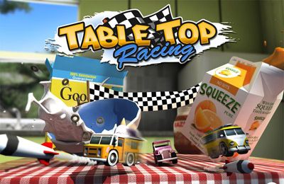 Скачайте Мультиплеер игру TABLE TOP RACING для iPad.