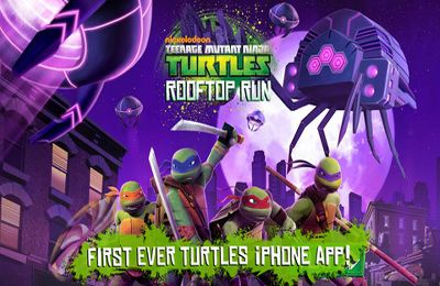 Скачайте Драки игру Teenage Mutant Ninja Turtles: Rooftop Run для iPad.