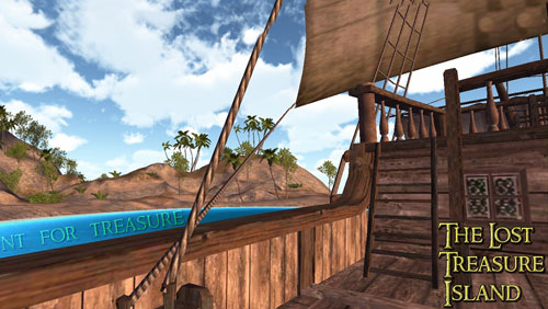 Скачайте Квесты игру The lost treasure island 3D для iPad.