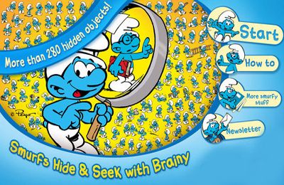 Скачайте Логические игру The Smurfs Hide & Seek with Brainy для iPad.