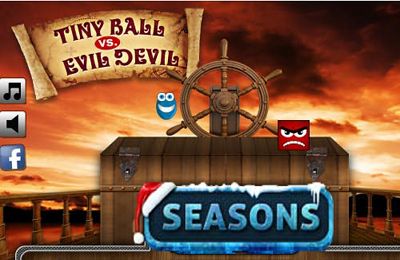 Скачайте Логические игру Tiny Ball vs. Evil Devil - Christmas Edition для iPad.