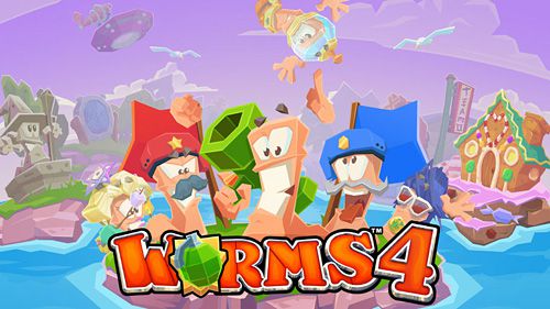 Скачайте Стратегии игру Worms 4 для iPad.