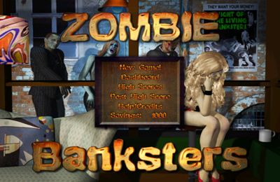 Скачайте Аркады игру Zombie Banksters !!! для iPad.