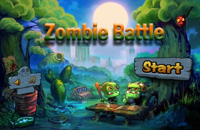 Скачайте Стрелялки игру Zombie battle для iPad.