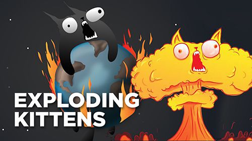 Скачайте Online игру Exploding kittens для iPad.