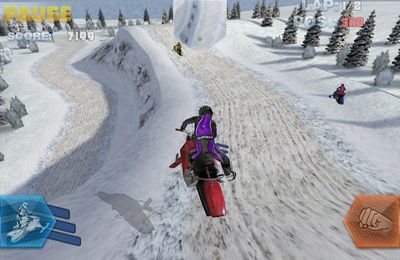 Snow Bike Racing