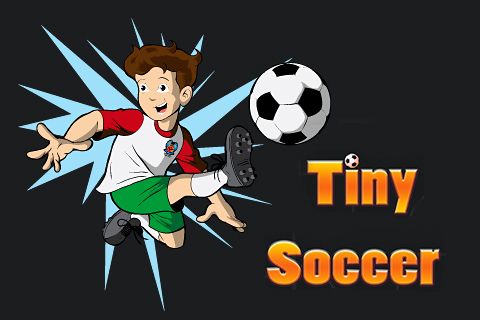Скачайте Спортивные игру Tiny soccer для iPad.